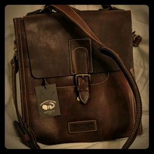 Coronado Leather Messenager Bag